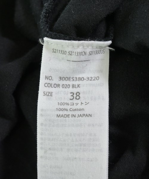 ENFOLD（エンフォルド）Tシャツ・カットソー 黒 サイズ:38(M位) レディース/2200714935065