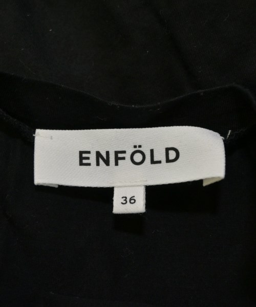 ENFOLD（エンフォルド）ワンピース 黒 サイズ:36(S位) レディース/2200717195039