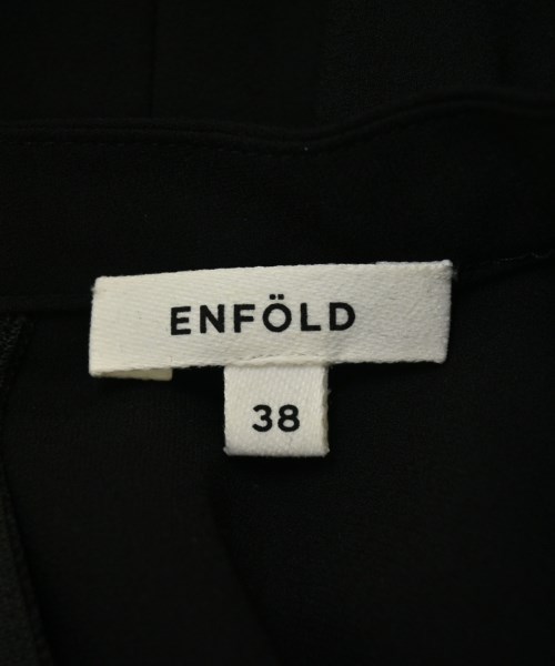 ENFOLD（エンフォルド）ワンピース 黒 サイズ:38(M位) レディース/2200717195046