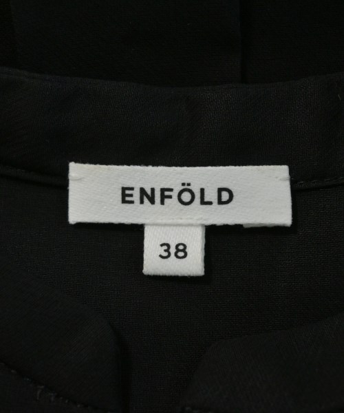 ENFOLD（エンフォルド）ワンピース 黒 サイズ:38(M位) レディース/2200717195053
