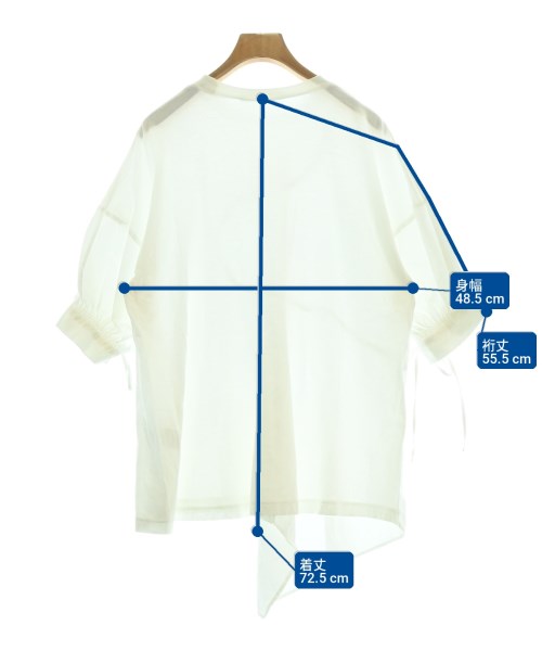ENFOLD（エンフォルド）Tシャツ・カットソー 白 サイズ:38(M位) レディース/2200717195077