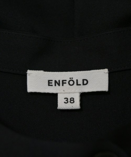 ENFOLD（エンフォルド）ブラウス 黒 サイズ:38(M位) レディース/2200717195084