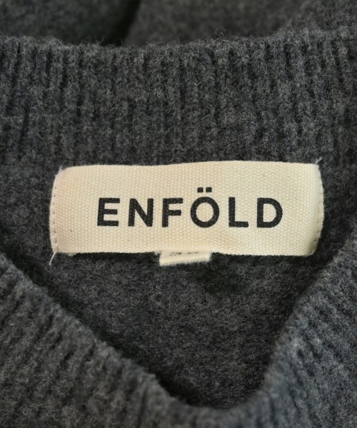 ENFOLD（エンフォルド）ワンピース グレー サイズ:38(M位) レディース/2200716400035