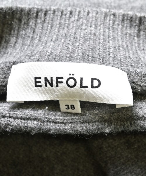 ENFOLD（エンフォルド）ワンピース グレー サイズ:38(M位) レディース/2200716400042