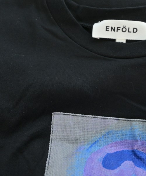 ENFOLD（エンフォルド）ノースリーブ 黒 サイズ:38(M位) レディース/2200714980072