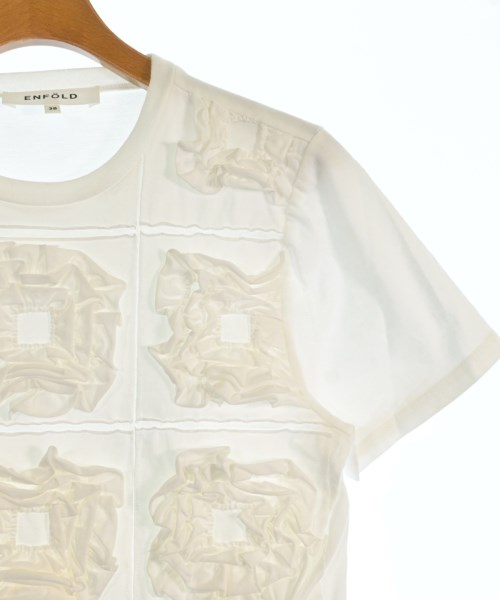 ENFOLD（エンフォルド）Tシャツ・カットソー 白 サイズ:38(M位) レディース/2200714980102