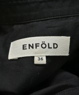 ENFOLD（エンフォルド）シャツワンピース 黒 サイズ:36(S位) レディース/2200718239039