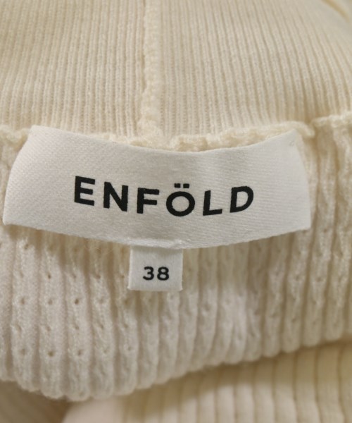 ENFOLD（エンフォルド）ニット・セーター 白 サイズ:38(M位) レディース/2200714862057