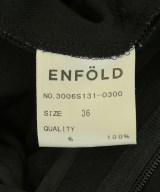 ENFOLD（エンフォルド）スラックス 黒 サイズ:36(S位) レディース/2200714318080