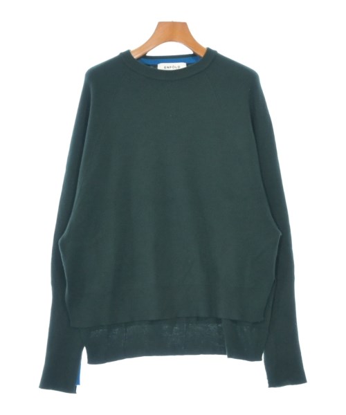 ENFOLD（エンフォルド）ニット・セーター 緑 サイズ:38(M位