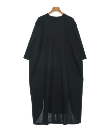ENFOLDブラックレイヤード変形ウールワンピース36 ENFOLD（エンフォルド）ワンピース 黒 サイズ:36(S位) レディース