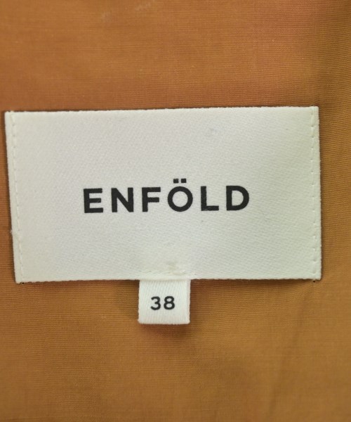 ENFOLD（エンフォルド）ワンピース 茶 サイズ:38(M位) レディース/2200636591035