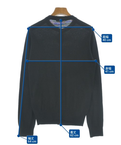 ENFOLD（エンフォルド）カーディガン 黒 サイズ:38(M位) レディース/2200642630049