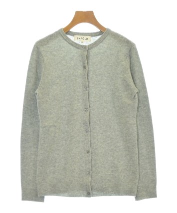 ENFOLD（エンフォルド）カーディガン グレー サイズ:38(M位