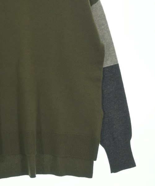 ENFOLD（エンフォルド）カーディガン カーキ サイズ:38(M位) レディース/2200639258034