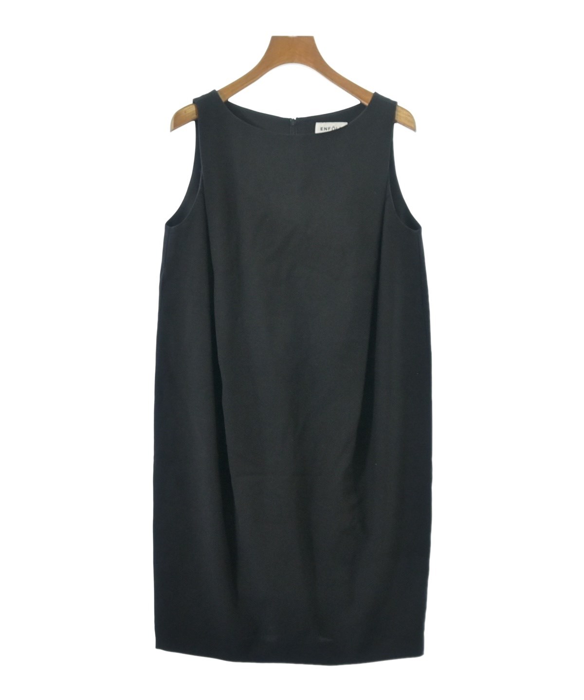 ENFOLD（エンフォルド）ワンピース 黒 サイズ:38(M位) レディース