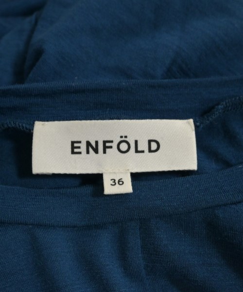 ENFOLD（エンフォルド）ワンピース 青 サイズ:36(S位) レディース/2200648015031