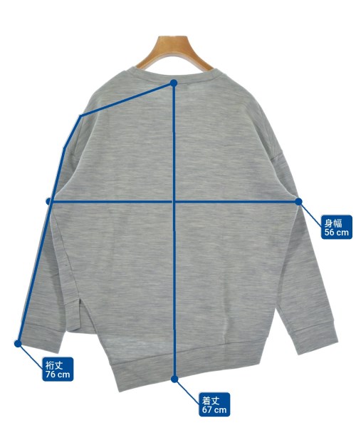 ENFOLD（エンフォルド）スウェット グレー サイズ:38(M位) レディース/2200648100034