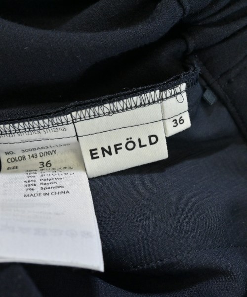ENFOLD（エンフォルド）その他 紺 サイズ:36(S位) レディース/2200648552031