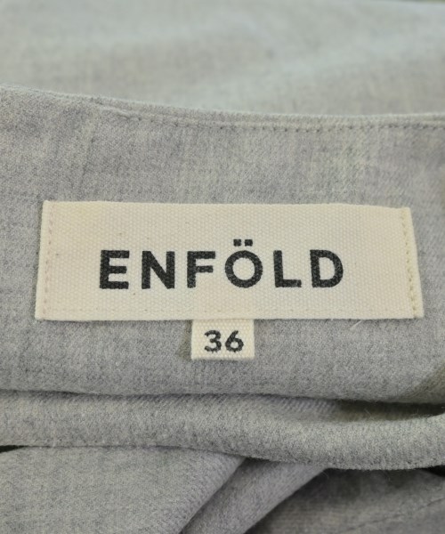 ENFOLD（エンフォルド）オールインワン/サロペット グレー サイズ:36(S位) レディース/2200648584018