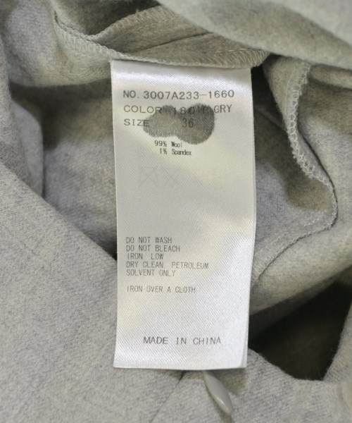 ENFOLD（エンフォルド）オールインワン/サロペット グレー サイズ:36(S位) レディース/2200648584018