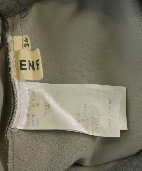 ENFOLD（エンフォルド）スラックス グレー サイズ:36(S位) レディース/2200648635062