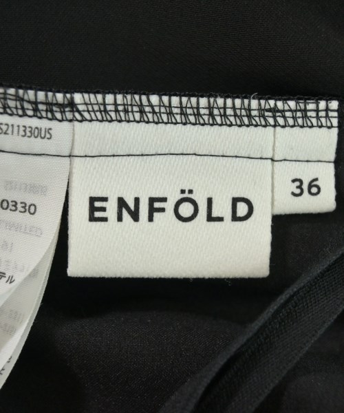 ENFOLD（エンフォルド）ロング・マキシ丈スカート 黒 サイズ:36(S位) レディース/2200638731156