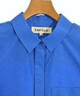 ENFOLD（エンフォルド）カジュアルシャツ 青 サイズ:38(M位) レディース/2200645055078