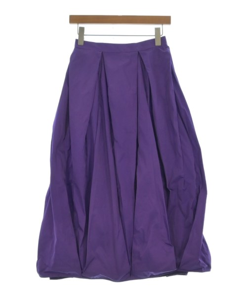 ENFOLD(エンフォルド)ロング・マキシ丈スカート 紫 サイズ:36(S位)/2200645055108