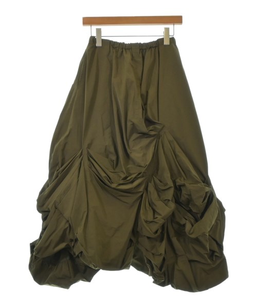 ENFOLD(エンフォルド)ロング・マキシ丈スカート カーキ サイズ:38(M位)/2200633291747