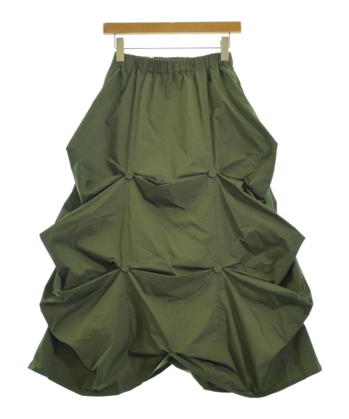 ENFOLD(エンフォルド)ロング・マキシ丈スカート カーキ サイズ:36(S位)/2200640331115