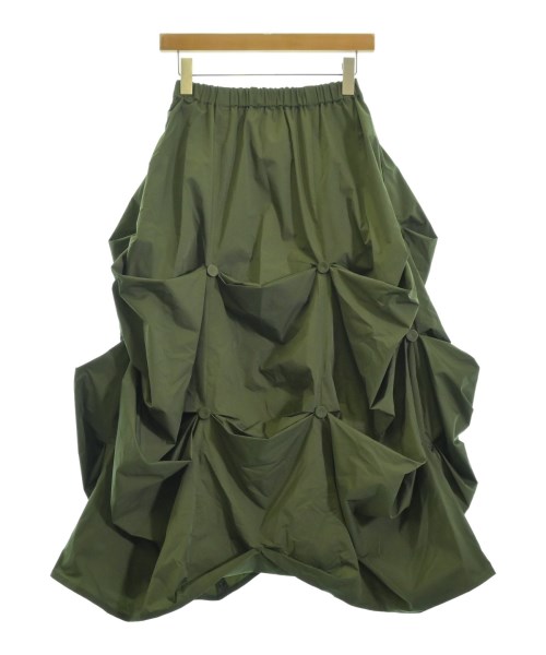 ENFOLD（エンフォルド）ロング・マキシ丈スカート カーキ サイズ:36(S位) レディース/2200640331115