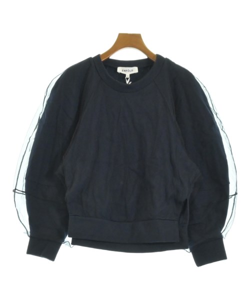 ENFOLD(エンフォルド)Tシャツ・カットソー 紺 サイズ:38(M位)/2200642090010