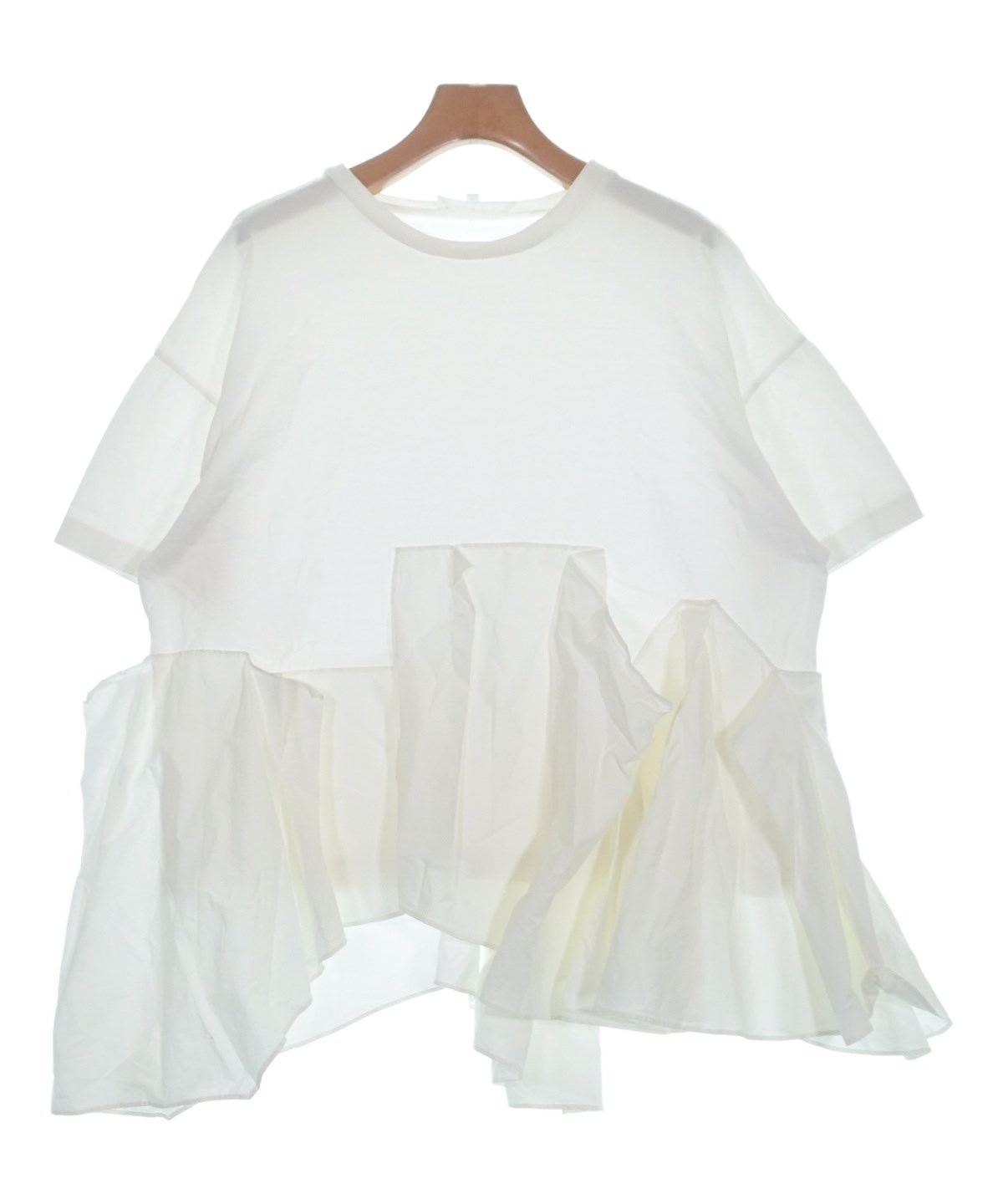 ENFOLD（エンフォルド）Tシャツ・カットソー 白 サイズ:38(M位