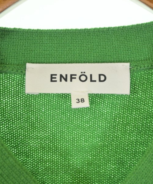 ENFOLD（エンフォルド）ニット・セーター 緑 サイズ:38(M位) レディース/2200637087056