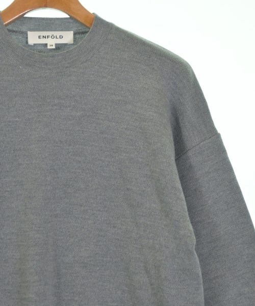 ENFOLD（エンフォルド）ニット・セーター グレー サイズ:38(M位) レディース/2200637087087