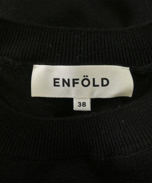 ENFOLD（エンフォルド）ニット・セーター 黒 サイズ:38(M位) レディース/2200637087094