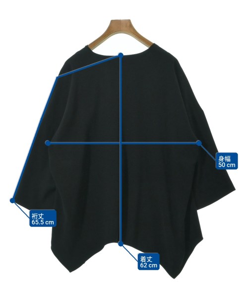 ENFOLD（エンフォルド）ブラウス 黒 サイズ:38(M位) レディース/2200642621054