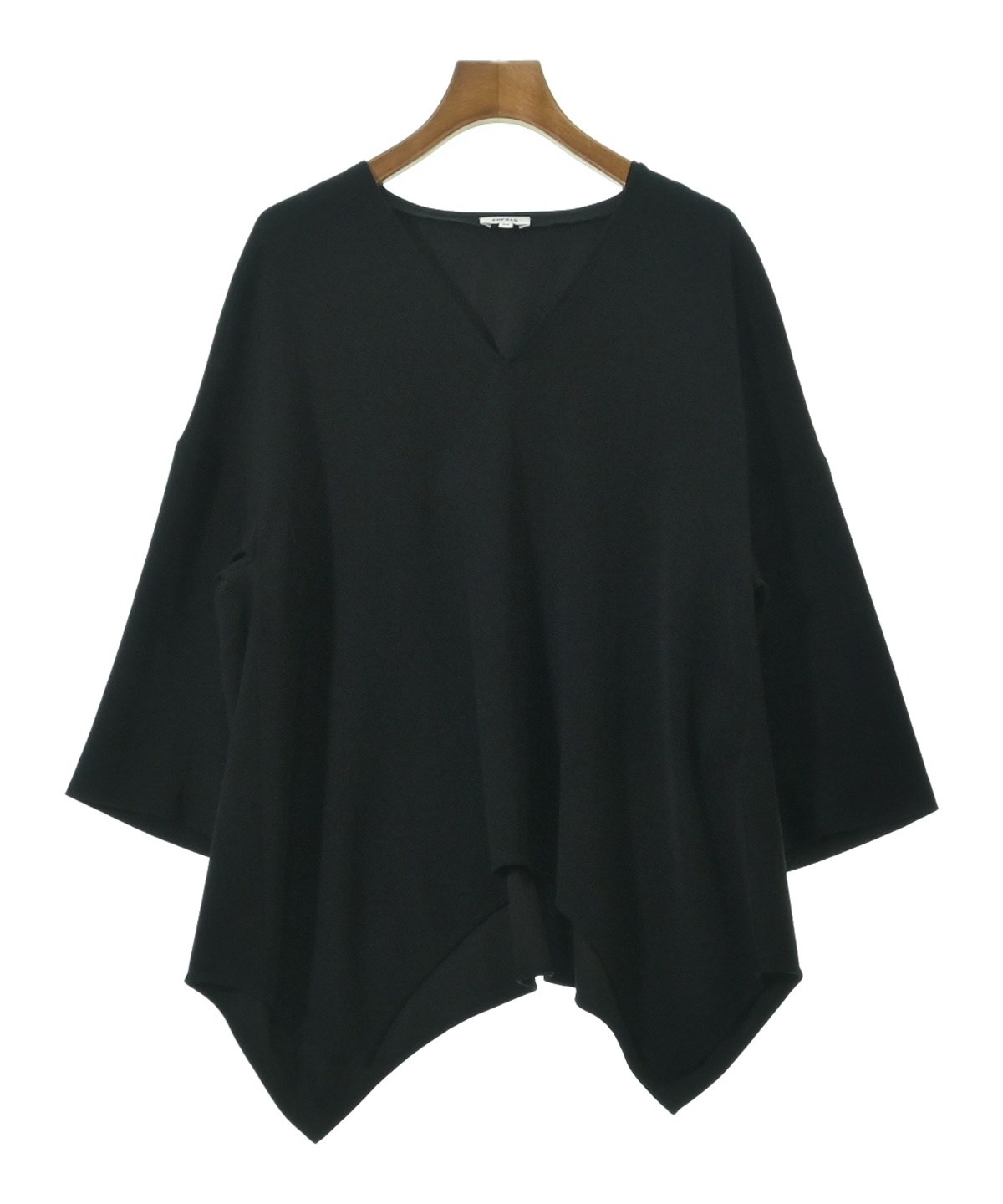 ENFOLD（エンフォルド）ブラウス 黒 サイズ:38(M位) レディース