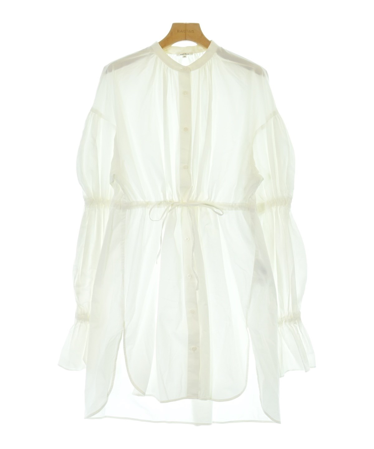 ENFOLD（エンフォルド）ブラウス 白 サイズ:38(M位) レディース