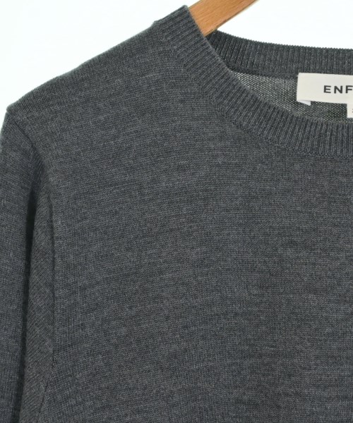 ENFOLD（エンフォルド）ニット・セーター グレー サイズ:38(M位) レディース/2200650377028