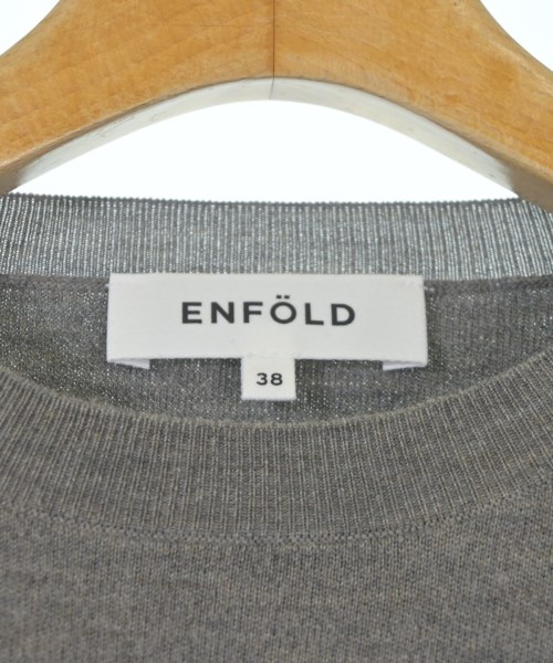 ENFOLD（エンフォルド）ニット・セーター グレー サイズ:38(M位) レディース/2200650377035