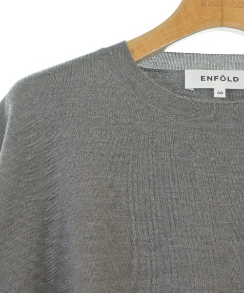 ENFOLD（エンフォルド）ニット・セーター グレー サイズ:38(M位) レディース/2200650377035
