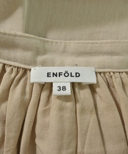 ENFOLD（エンフォルド）ブラウス ベージュ サイズ:38(M位) レディース/2200639168050