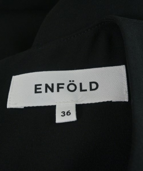 ENFOLD（エンフォルド）ワンピース 黒 サイズ:36(S位) レディース/2200641204098