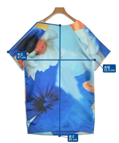 ENFOLD（エンフォルド）ブラウス 青 サイズ:38(M位) レディース/2200641993343