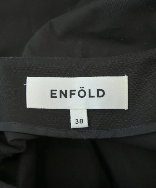 ENFOLD（エンフォルド）ロング・マキシ丈スカート 黒 サイズ:38(M位) レディース/2200625316076