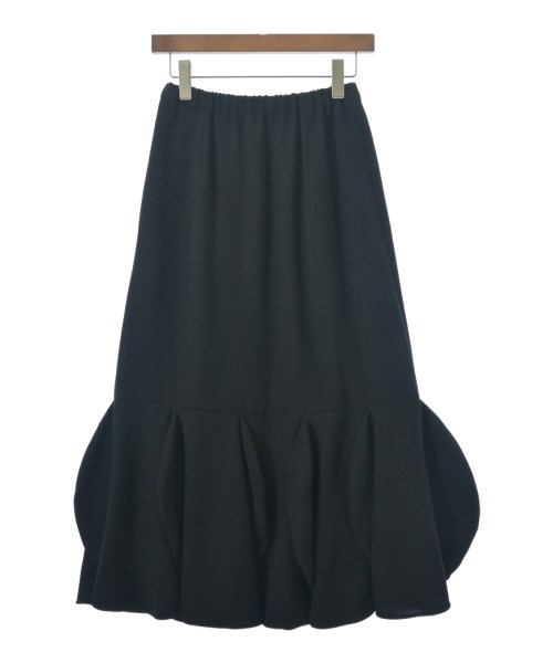 ENFOLD(エンフォルド)ロング・マキシ丈スカート 黒 サイズ:36(S位)/2200642009036