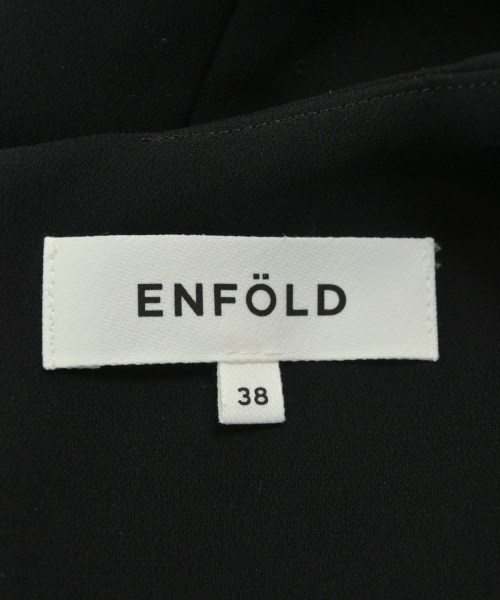 ENFOLD（エンフォルド）ワンピース 黒 サイズ:38(M位) レディース/2200644356022