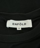 ENFOLD（エンフォルド）Tシャツ・カットソー 黒 サイズ:38(M位) レディース/2200651624022